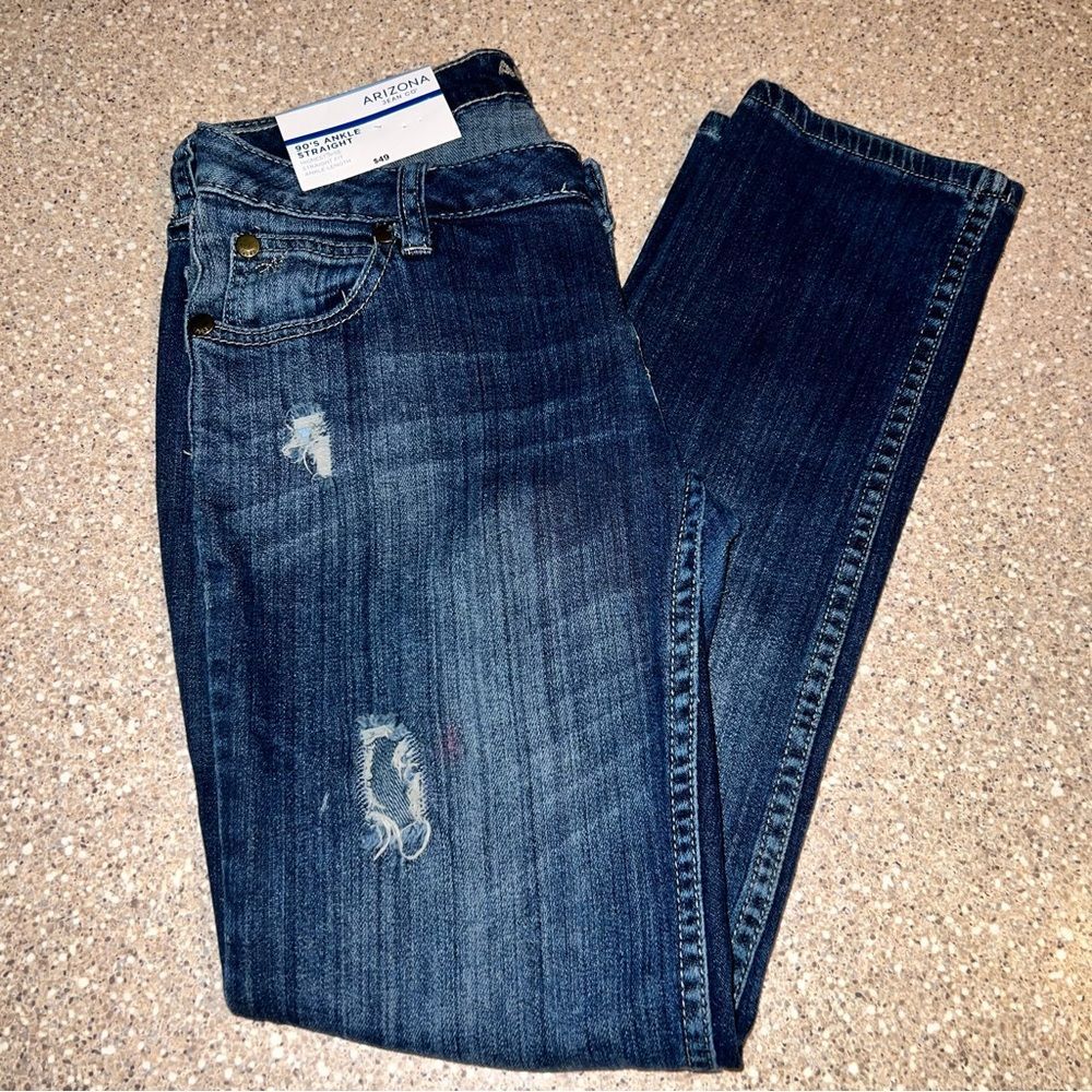 Arizona Jean Co. ~ Favorite Skinny ~ 5 Short ~ 90’s Ankle Straight ~ New W Tags